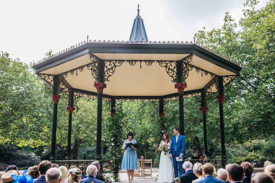 A wedding in Battersea