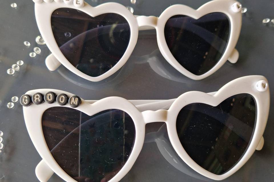 Bride and Groom sunglasses