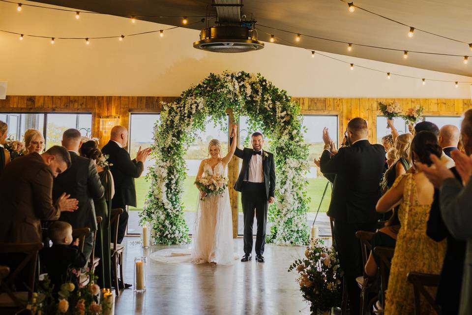 Flower Arch Ceremony