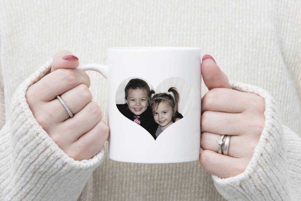 Personalise picture mug