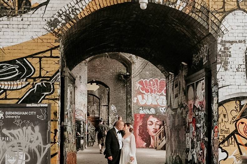 Bride and groom photography