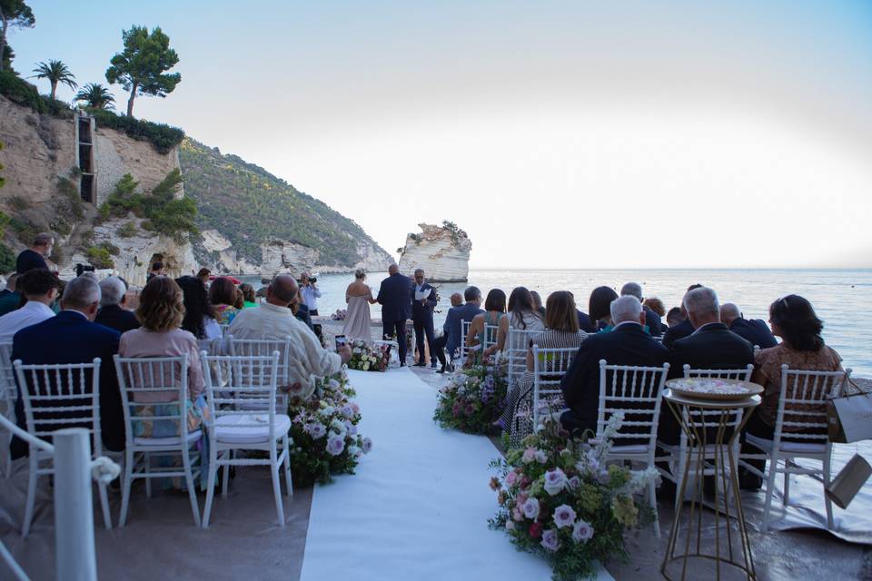 Beach ceremony