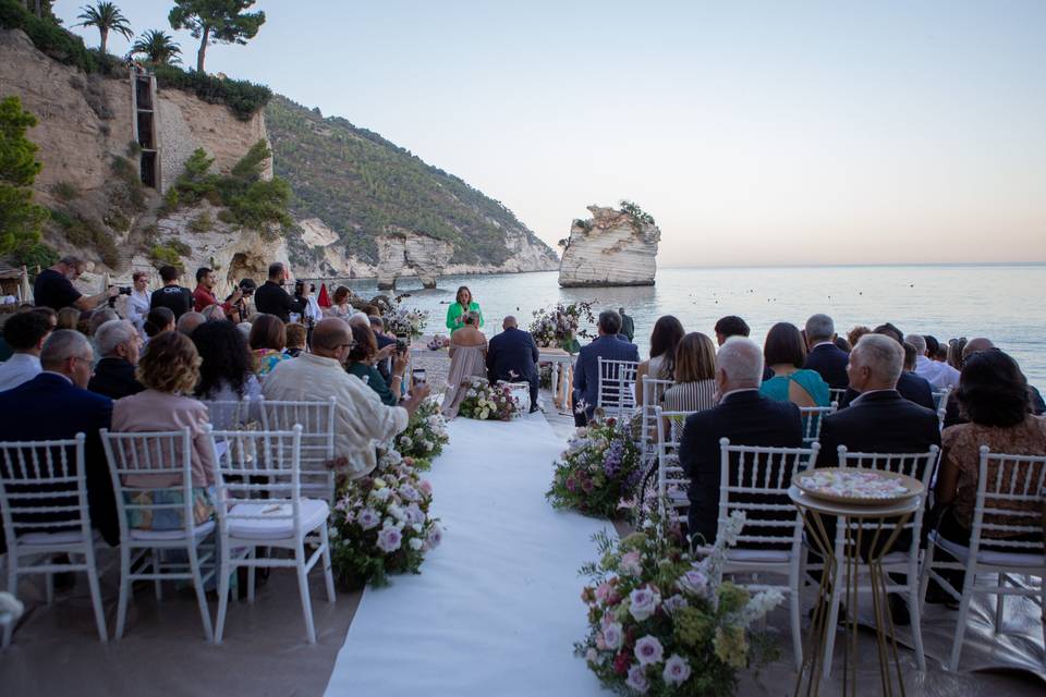 Beach ceremony