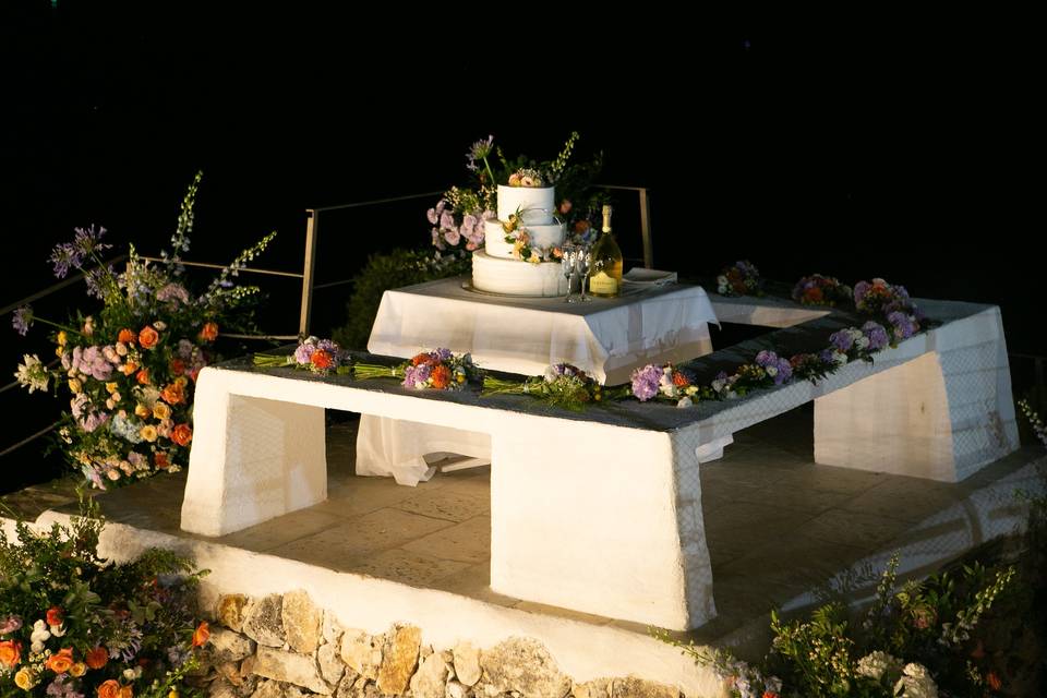 Wedding cake table 3