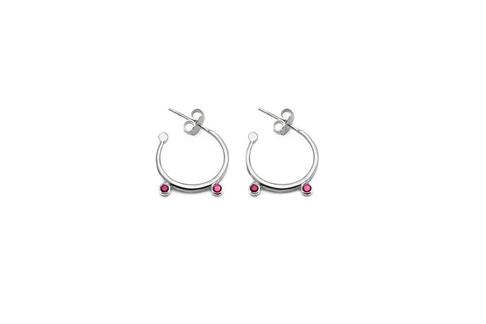 Hoop earrings