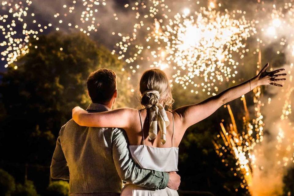 Wedding Firework Display