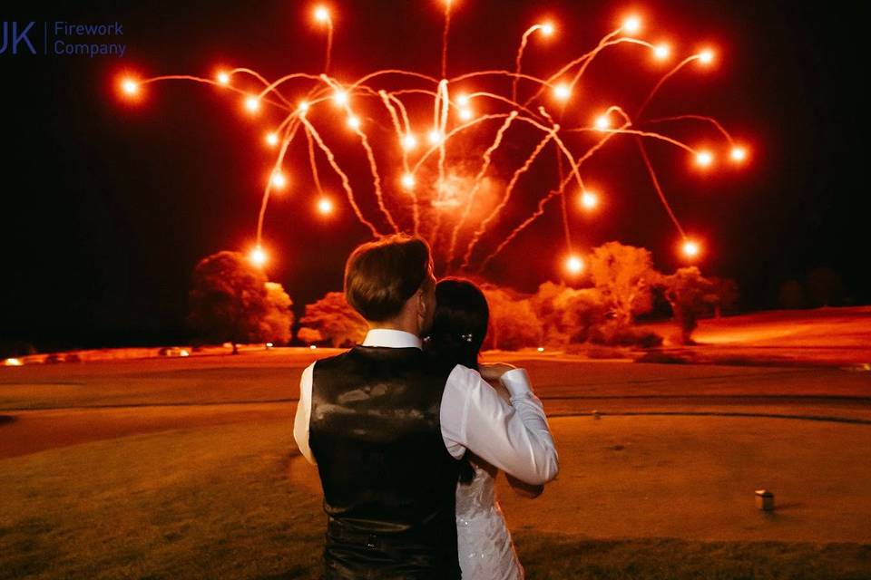 Wedding Firework Display