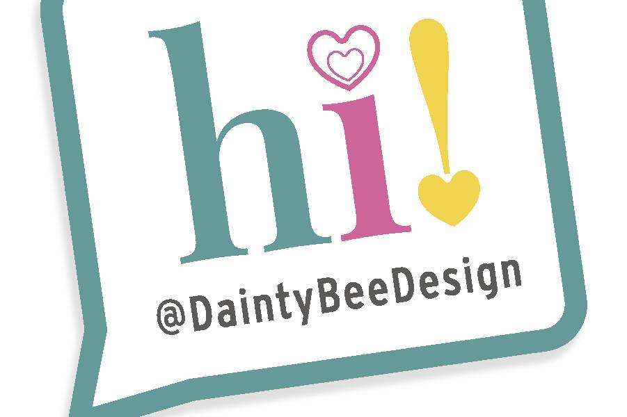 Hi Dainty Bee Design