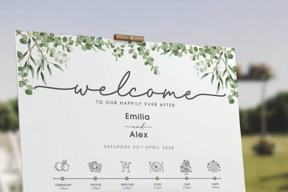 Leafy Welcome + Order of Day