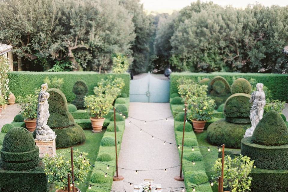 Villa Garden Wedding Breakfast