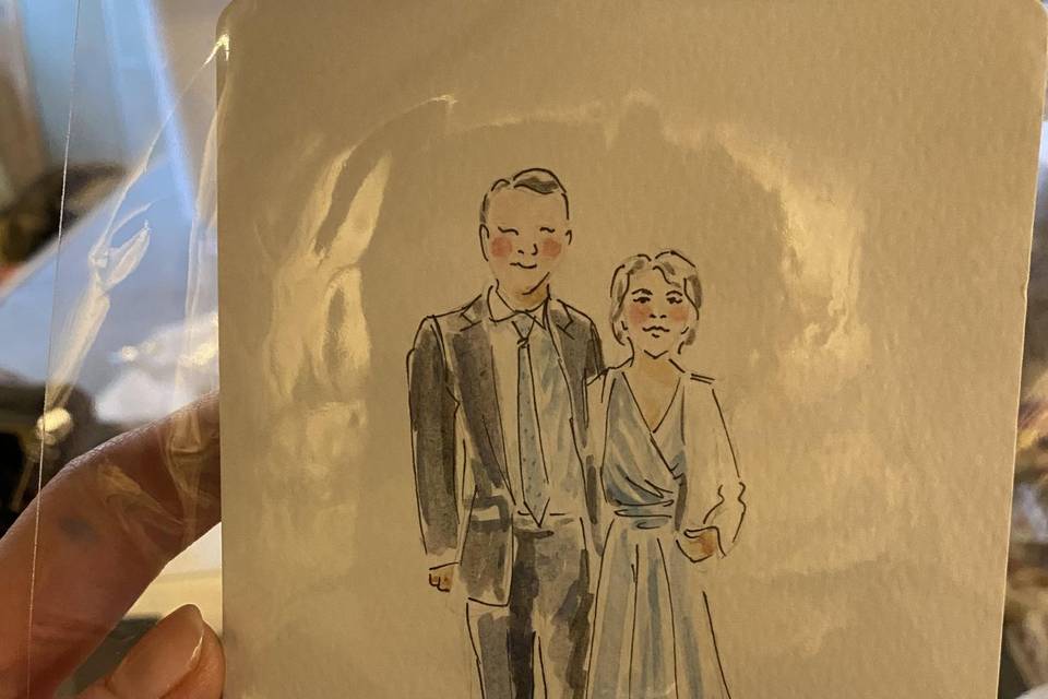 Wedding illustration