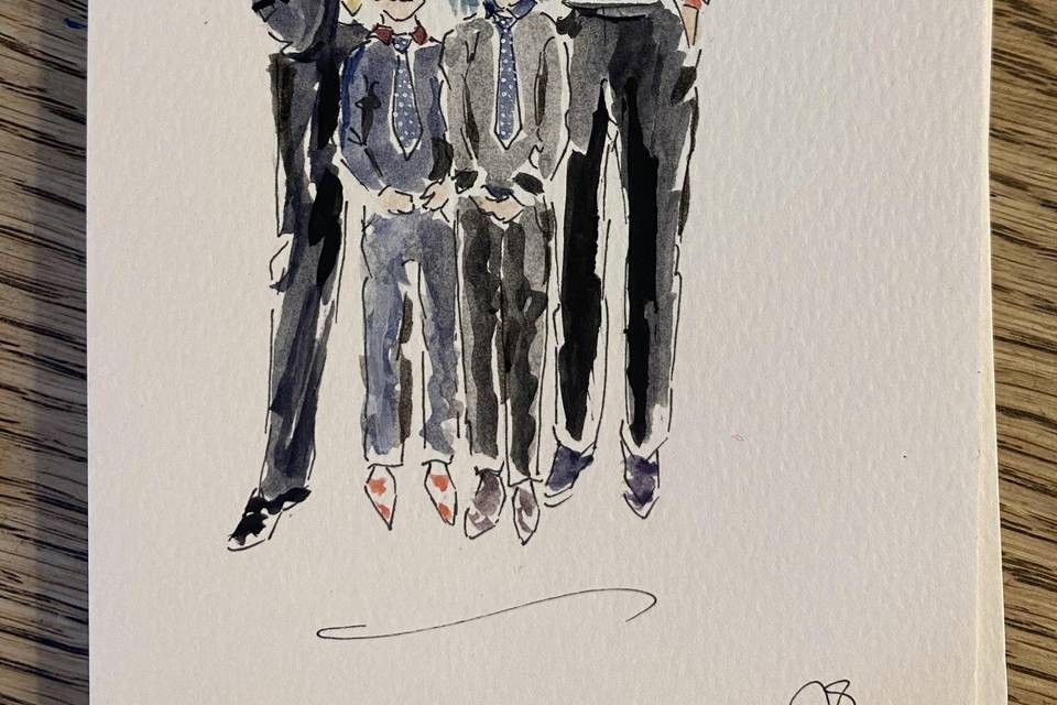 Wedding illustration