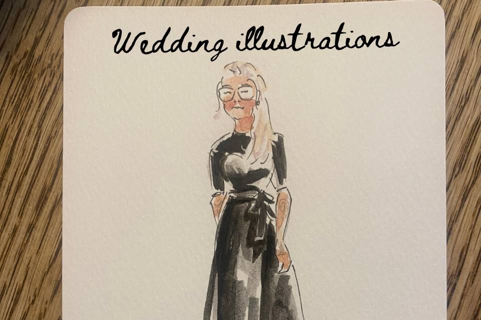 Wedding illustration