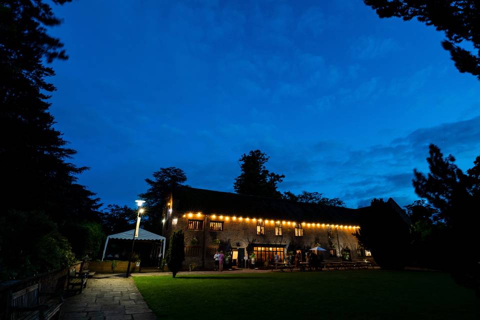 Tudor Barn Evening