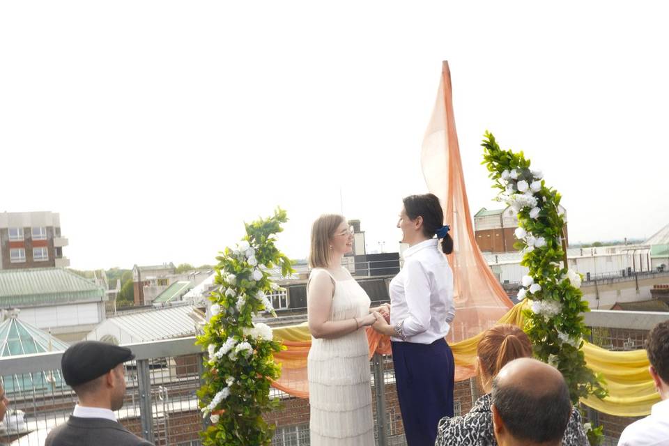 Fully licensed on our Rooftop