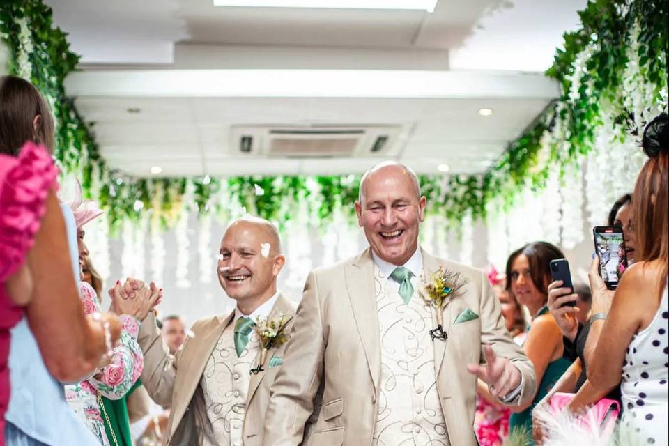 Mr & Mr Aspey-Tweedle