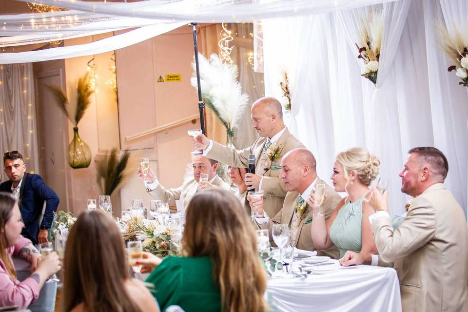 Speeches - Mr & Mr Aspey-Tweed