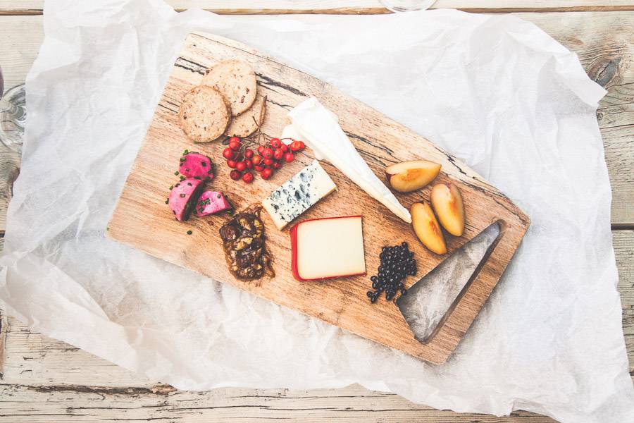 Cheese board sharing plate