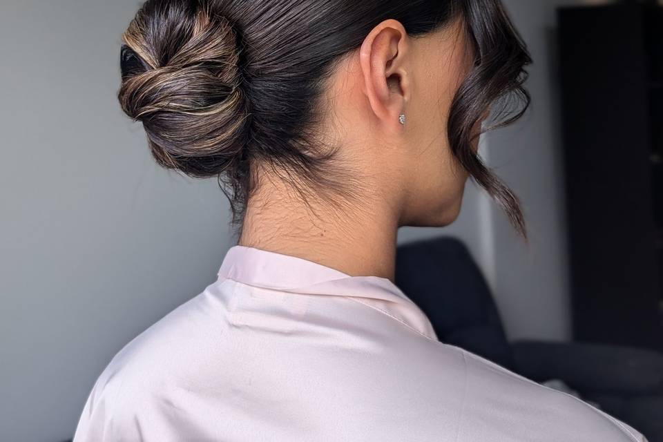 Bridesmaid hair