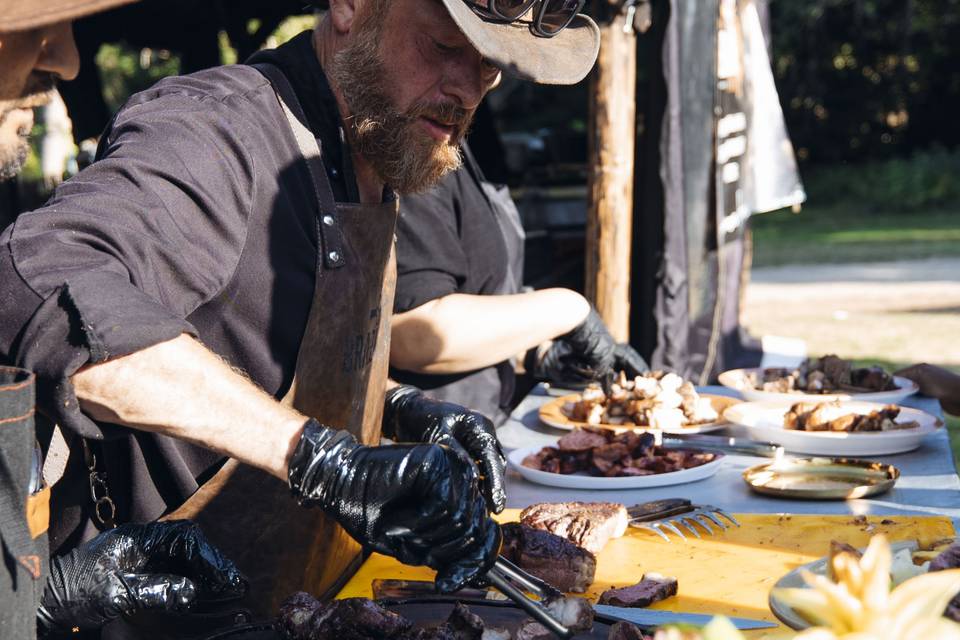 From the fire to your plate