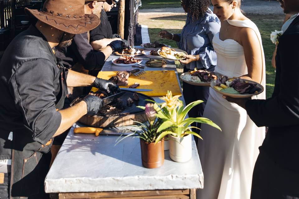 From the fire to your plate