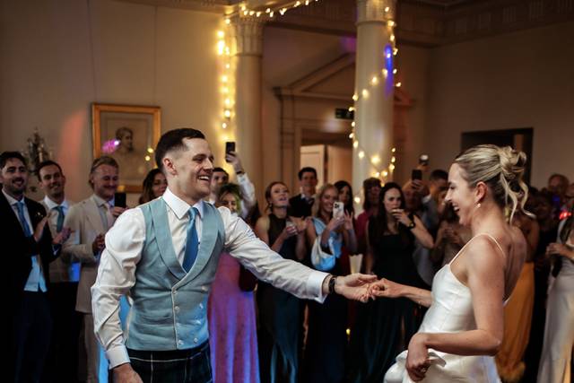 Two very happy people