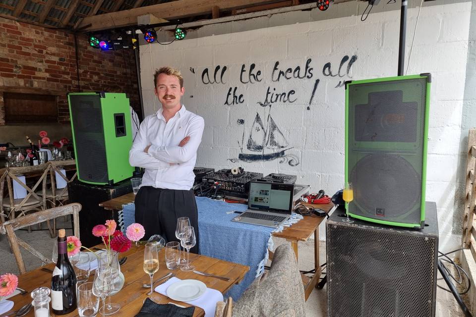 A happy Celine Dijon