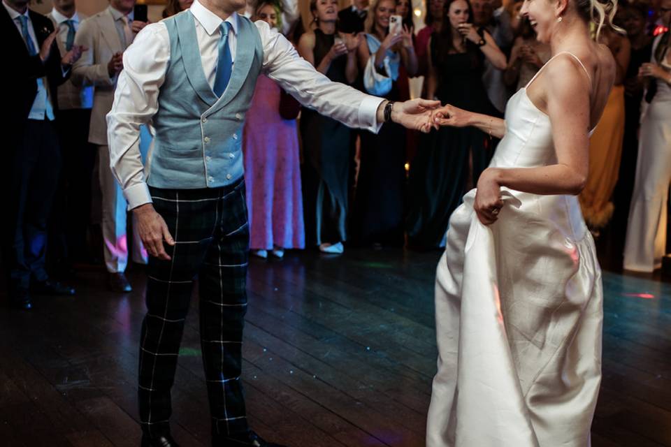 Two very happy people