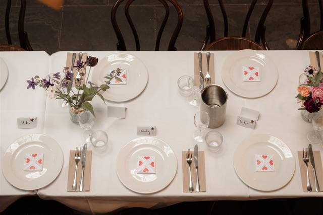 Table set up