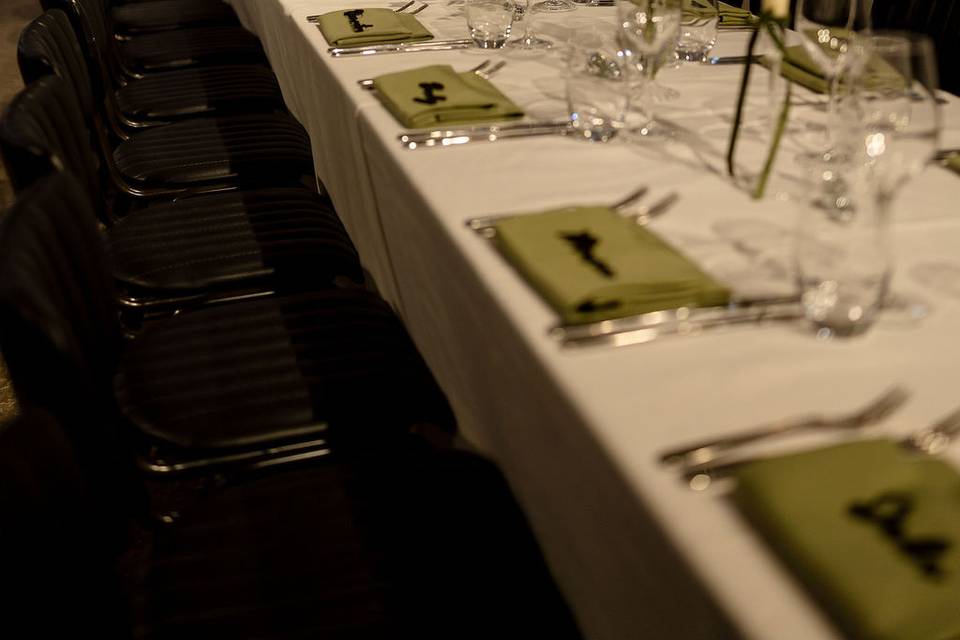 White flower bud vases