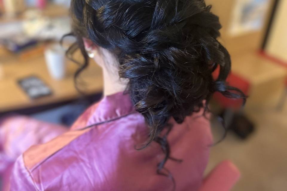 Glam up do