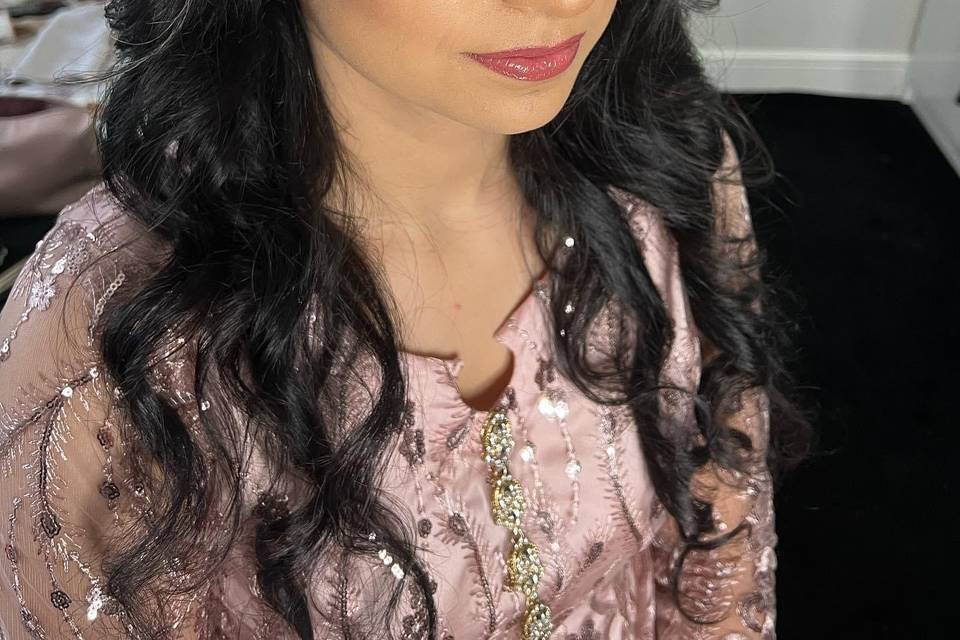 Asian wedding hair and makeup