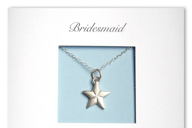 Bridesmaid - Star Necklace