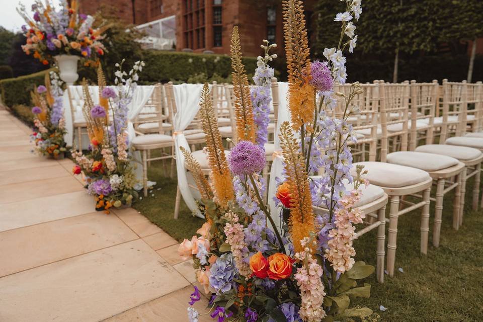 Outdoor ceremony
