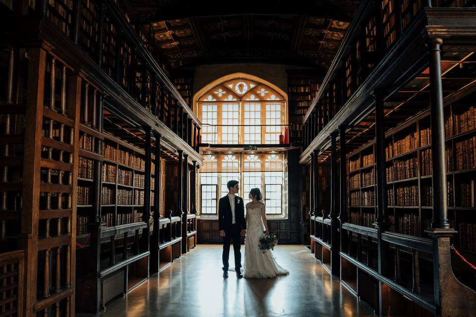 Bodleian Library wedding