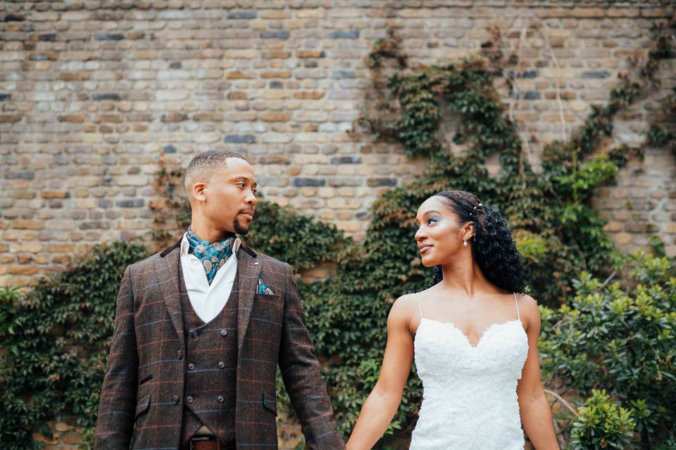 Coal Drops Yard wedding photo