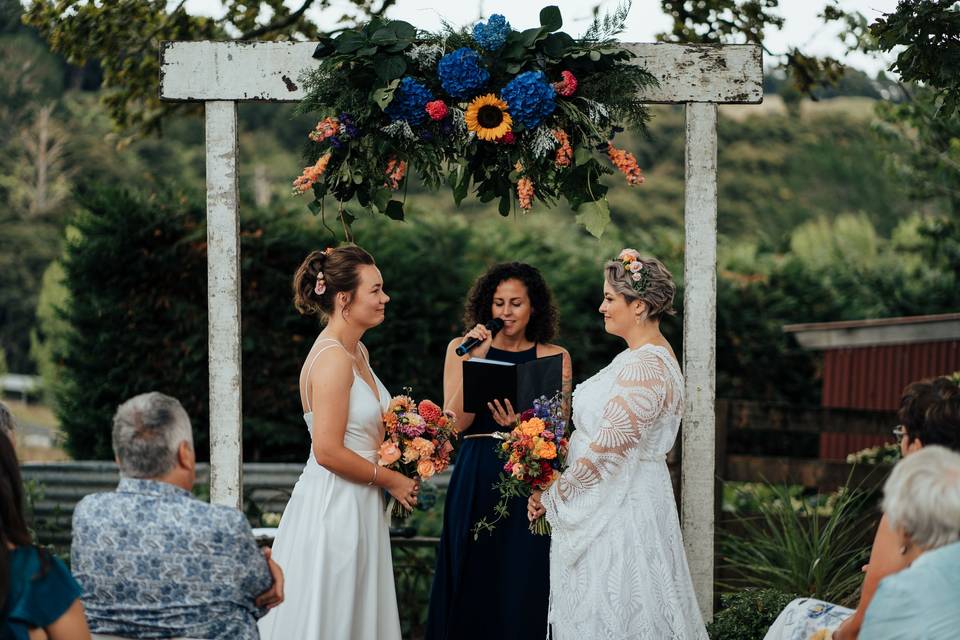 Two brides