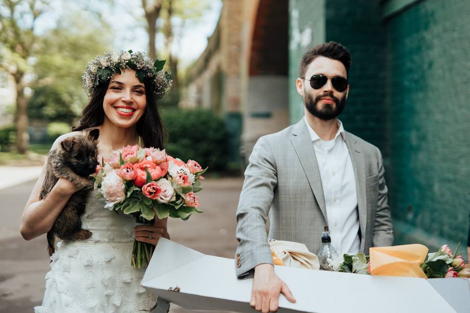 Hampton Court House wedding