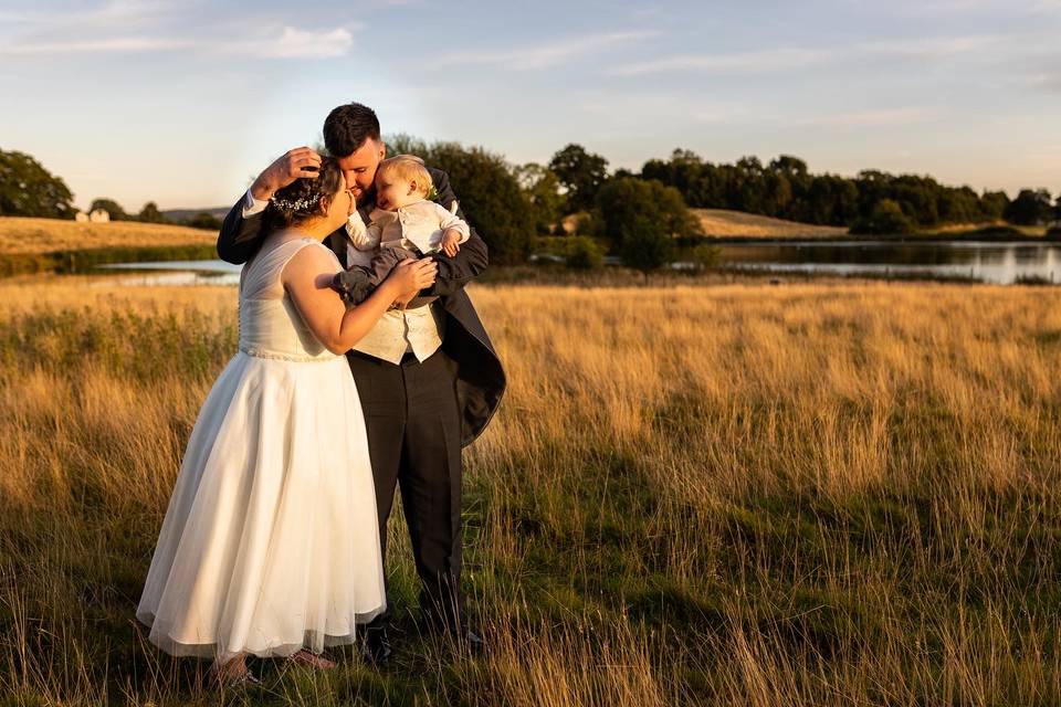 Wedding at Sunset