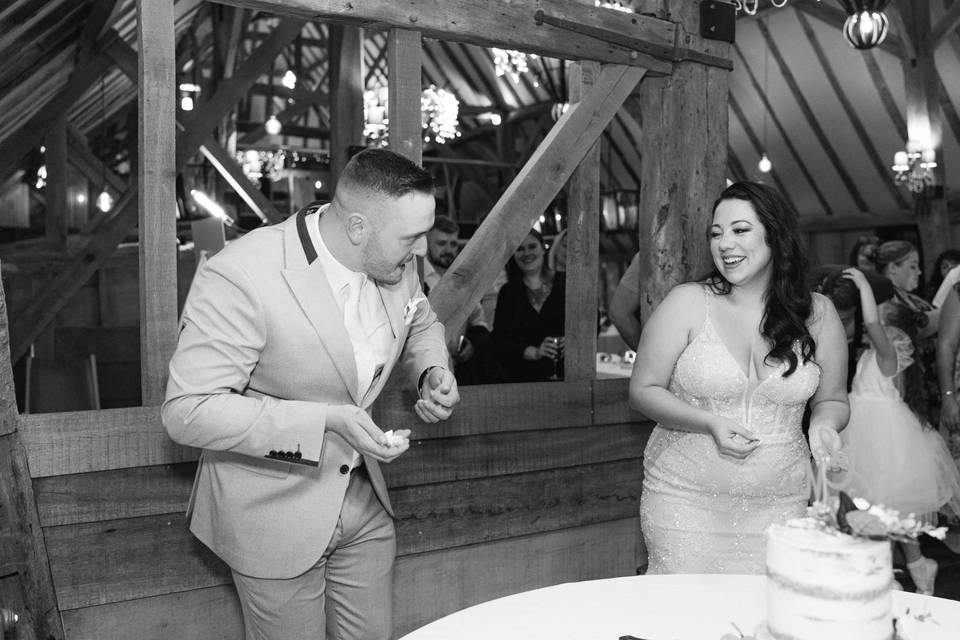 Documentary wedding photograph