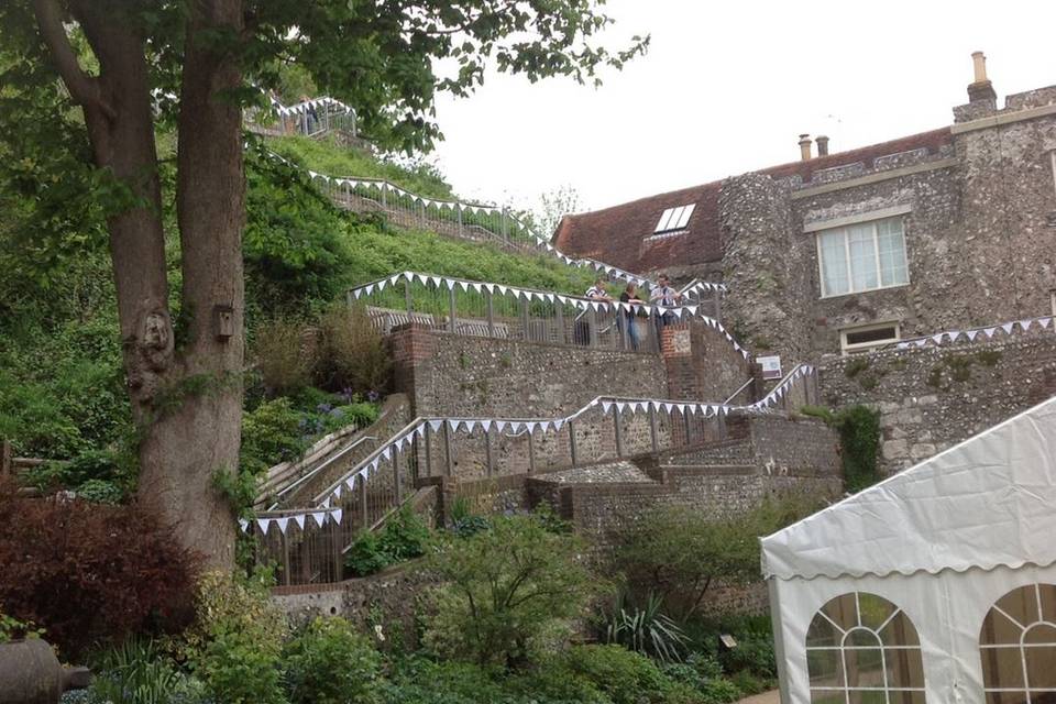 White Wedding Bunting