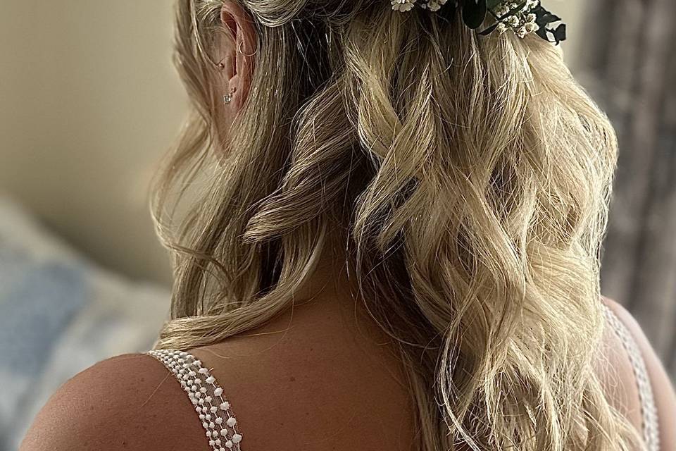 Bridal half up