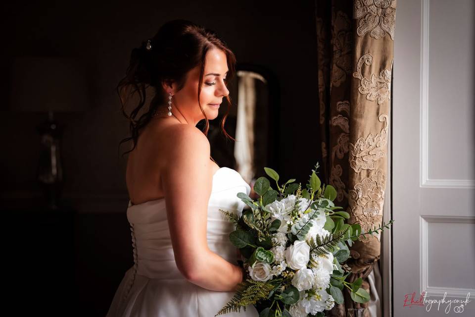 Wedding makeup & hair