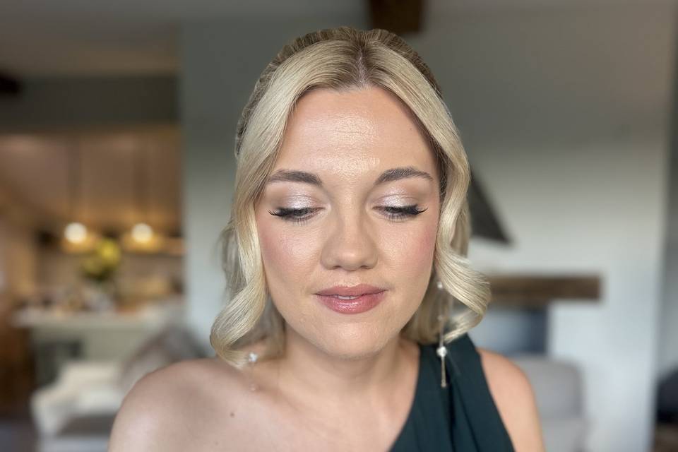 Bridesmaid makeup