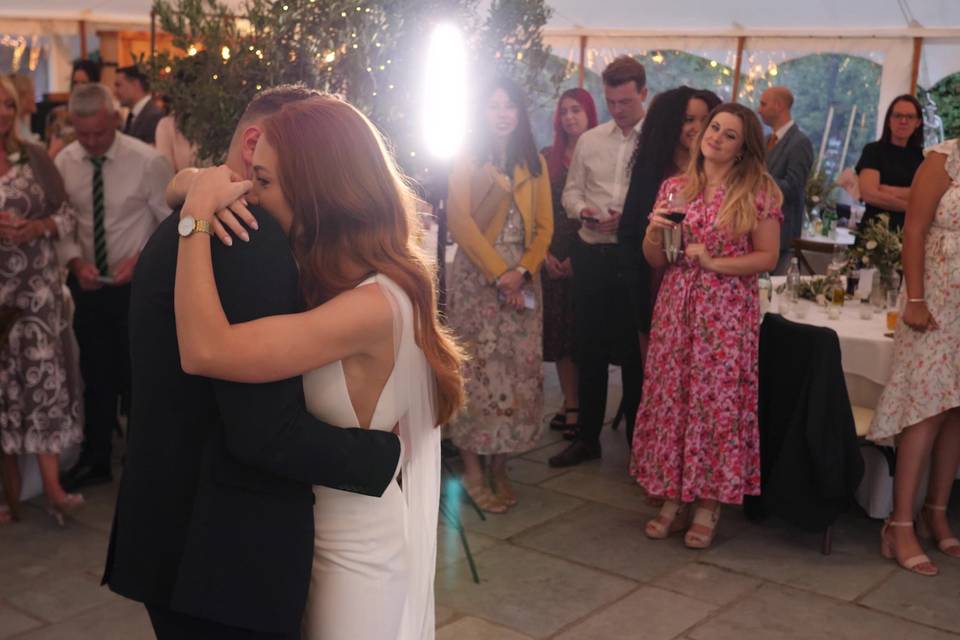 Lia and Jake first dance.