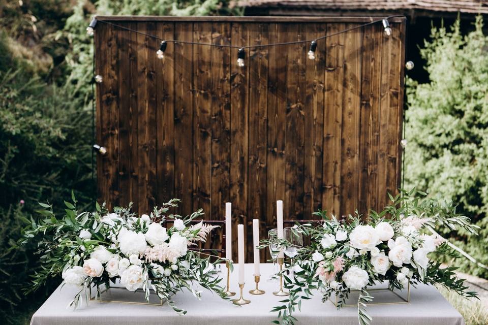 Reception Table