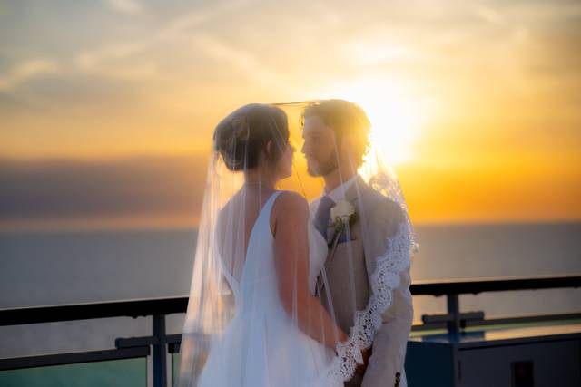 Wedding at sea