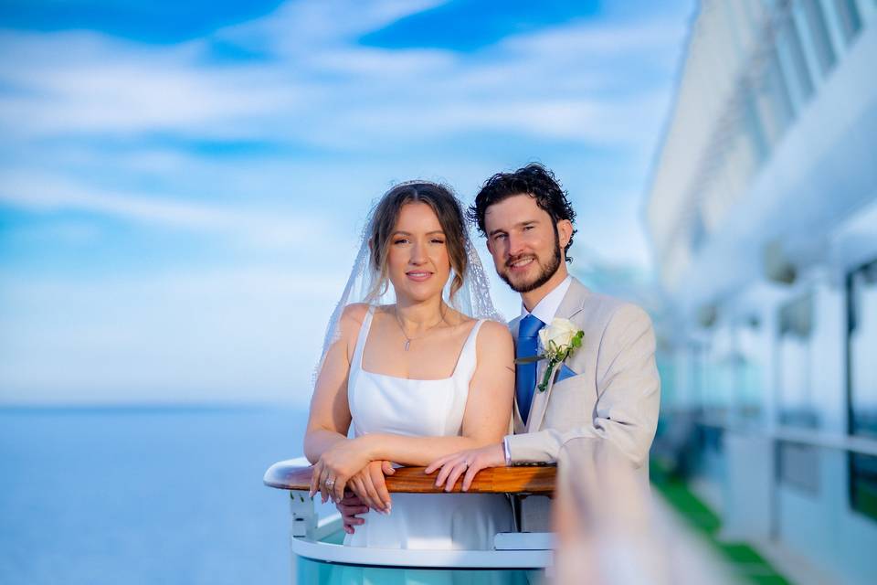 Wedding at sea