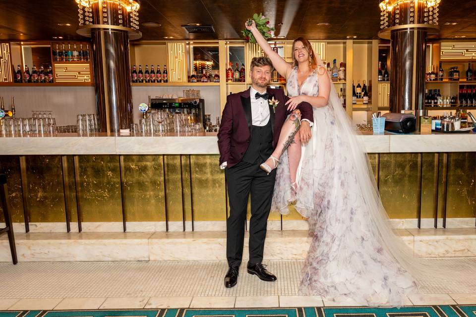 Wedding at sea