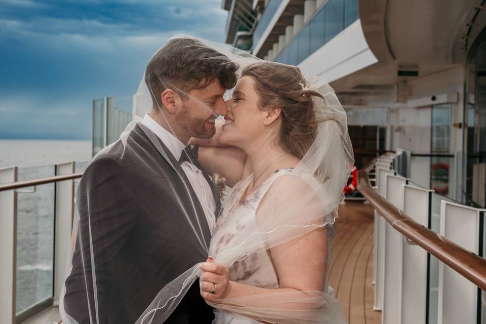 Wedding at sea